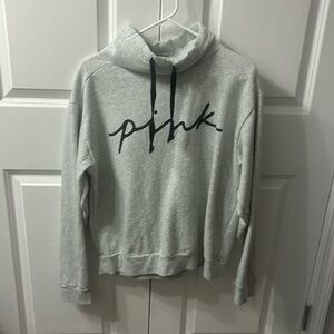 Cowl neck “Pink” hoodie